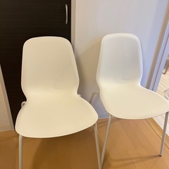 【無料】IKEAダイニングチェア 2脚セット