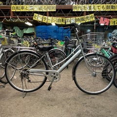 【5265】学童　27インチ　後タイヤ新品　11,600円（防犯...