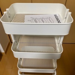 IKEA RÅSKOG ロースコグ ワゴン の画像