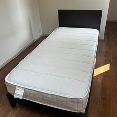 シングルベッドマットレス付　の画像