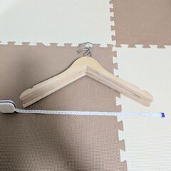 無印良品 木製ハンガー 6本セットの画像