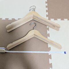 無印良品 木製ハンガー 6本セットの画像