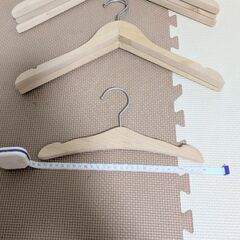 無印良品 木製ハンガー 6本セットの画像