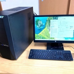 デスクトップPC（i7-8700,メモリ16GB,SSD240G...