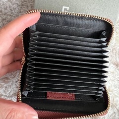 本革カードケースの画像