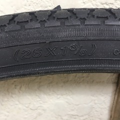 自転車タイヤの画像