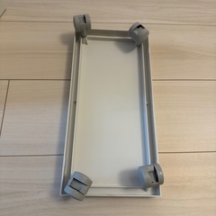 【無印良品】ファイルボックス2つとキャスター付きフタの3点セットの画像