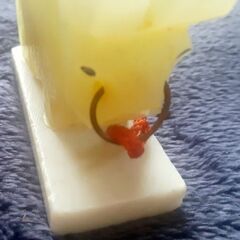 🐄石で作られた牛 昭和レトロ 鉱物 彫刻 一点物の画像