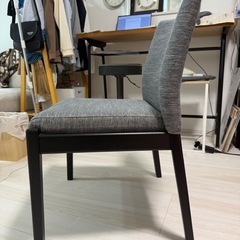 イス　ニトリ ダイニングチェア(Nコレクション C-50 BK 　　　の画像