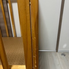 【お取引完了】
木製ベビーベッド120×70cm　カトージ　の画像