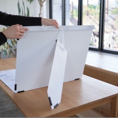 【美品】ピノスタジオ 撮影背景シート 取り付けボード背景シート(白無印)セットの画像