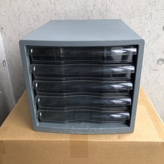 お話し中)5段　書類棚　レターケース　事務用品