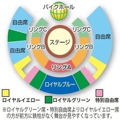 [再値下]木下大サーカス ジアウトレット北九州 リングC指定席2枚5000円→2500円   の画像