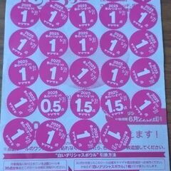 ヤマザキ春のパンまつり2025 シール