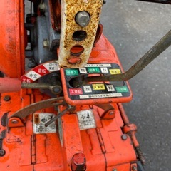 kubota クボタ 耕うん機 CT35 耕運機 耕耘機 管理機 ガソリンエンジン 動作OKの画像