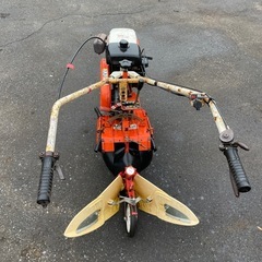 kubota クボタ 耕うん機 CT35 耕運機 耕耘機 管理機 ガソリンエンジン 動作OKの画像