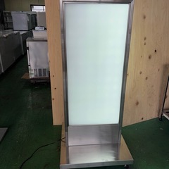 電飾 スタンド看板 キャスター付 両面看板