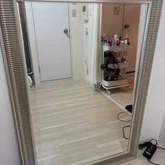鏡　姿見　アンティーク風