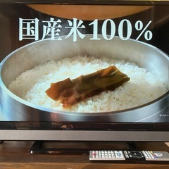 ② TOSHIBAレグザ32型　32V31 リモコン外付けHDD...