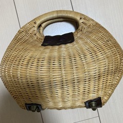 【取引完了】レディース　かごバッグの画像