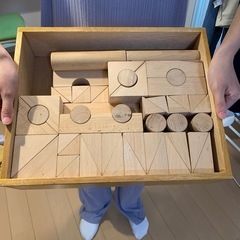 天然木の積み木