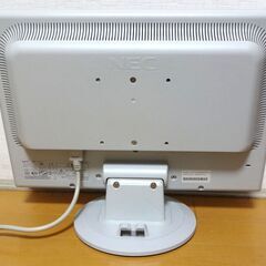 ■NEC AS192WM 19型ワイドモニター 液晶ディスプレイ 19インチ d-sub DVI デスクトップ パソコン モニタ ディスプレー PC 画面の画像
