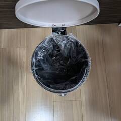 ★未使用★　美品 Francfrancゴミ箱 ダストボックス 5L ピンク フランフラン ペダル式の画像