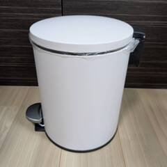 ★未使用★　美品 Francfrancゴミ箱 ダストボックス 5L ピンク フランフラン ペダル式の画像