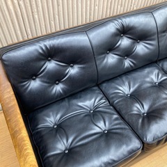 ビンテージ3人掛けソファの画像