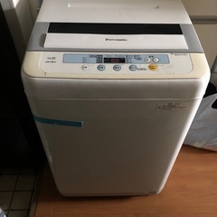 パナソニック　洗濯機の画像
