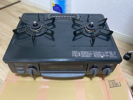 リンナイ グリル付 ガステーブル PT22N-BKL 2024年製 都市ガス