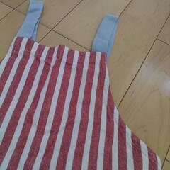 110-120cm  キッズ　エプロンの画像