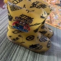 キッズレインコート、長靴15センチの画像