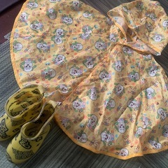 キッズレインコート、長靴15センチの画像