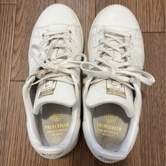 アディダス adidas スタンスミス スニーカー ホワイト×ゴ...