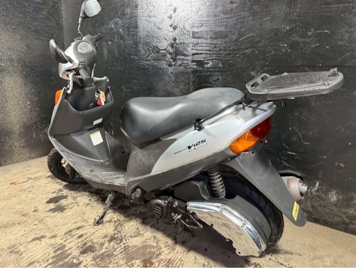 ★支払総額8.0万円★激安バイク続々入荷中！ 野田納車可能です！ スズキ アドレスV125 シルバー CA4EA 外観良好！ サイスタ付き！ メッキパーツ！ 通勤、通学に♪