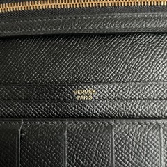 エルメス二つ折り長財布ベアンスフレの画像