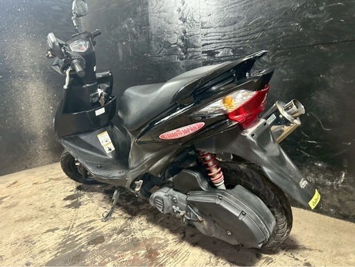 ★支払総額8.8万円★関東圏内即日配送可能！ 全車走行テスト済み！ スズキ アドレスV125S 黒 CF4MA 社外マフラー！ LEDヘッドライト！ リアスポイラー！ サイスタ付き！ 社外リアサス！