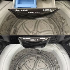 美品【 IRIS OHYAMA 】アイリスオーヤマ 洗濯6.0㎏ 全自動洗濯機 部屋干しモード機能付き 丈夫で汚れに強いステンレス層 分解清掃済み IAW-T603BLの画像