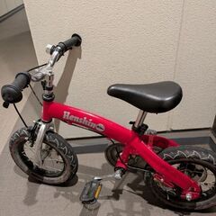 へんしんバイク　赤　子供自転車