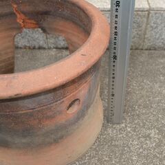 現状 素焼きの竈 かまど カマド 煮炊き 屋外 キャンプ アウトドア 災害 防災 昭和レトロ 土器の画像
