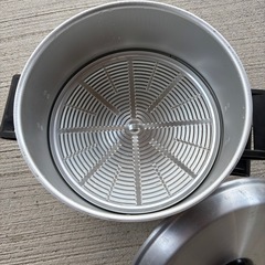 お話中　アルミ　蒸し器の画像
