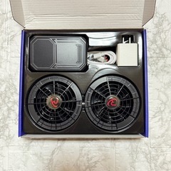 【新品未使用】空調ファンバッテリーセット 空調 バッテリー ファンバッテリー 22Vの画像