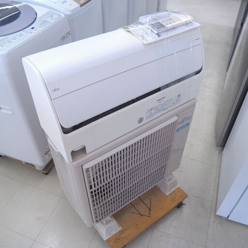 エアコン　ノクリア　冷暖　2.5kw　富士通　AS-SV251LBK　リユース品　値下げしました！　価格　55,000円