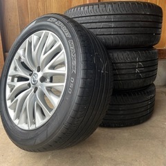 中古タイヤホイール付き245/50R18 100V日産純正ホイー...