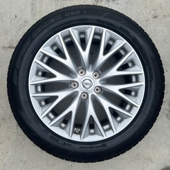 中古タイヤホイール付き245/50R18 100V日産純正ホイール:シーマ、フーガ、エルグランド用の画像