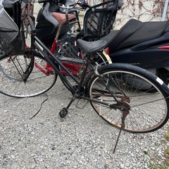 2台セット　ママチャリ　子ども乗せ　自転車　ジャンク　