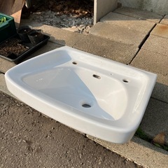 【無料】洗面台　陶器の画像