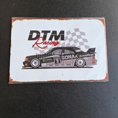 新品/未使用　ブリキ看板30㌢×20㌢Mercedes e190 2.5 DTM Racing の画像