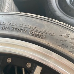 245/40R19 アルミ付き　の画像